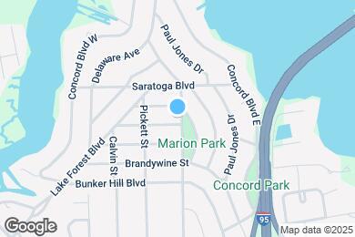Map image of the property - 905 Ethan Allen St