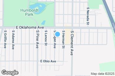 Map image of the property - 3148 S Logan Ave