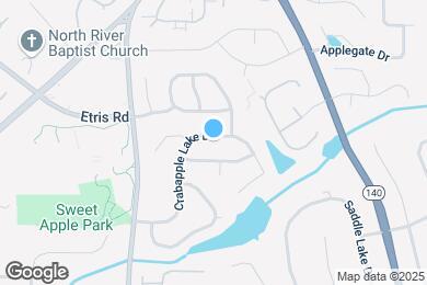 Map image of the property - 13005 Crabapple Lake Dr