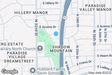 Map image of the property - 3330 E Gelding Dr