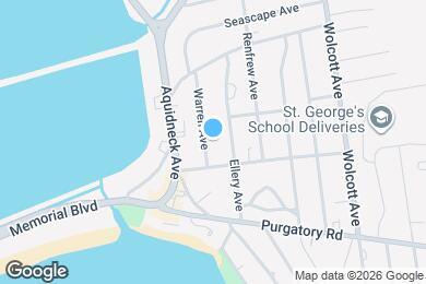 Map image of the property - 25 Warren Ave