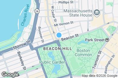 Map image of the property - 65 Beacon St