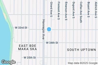 Map image of the property - 3308 Girard Ave S