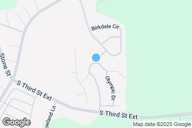 Map image of the property - 1206 Bethpage Dr