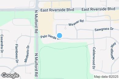 Map image of the property - 6120 Palo Verde Dr