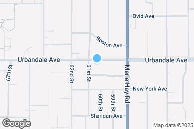 Map image of the property - 6036 Urbandale Ave