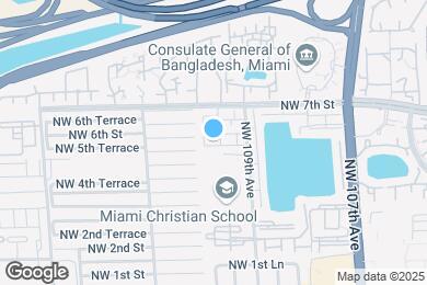 Map image of the property - 520 NW 109th Ave