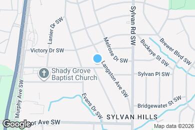 Map image of the property - 1005 Birch St SW