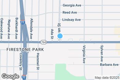 Map image of the property - 733 E Wilbeth