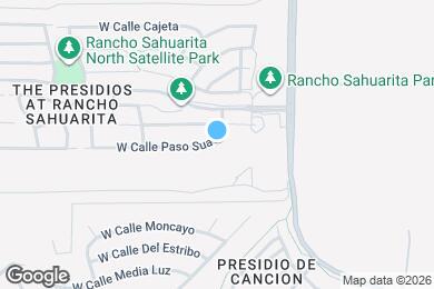 Map image of the property - 121 W Calle Paso Suave