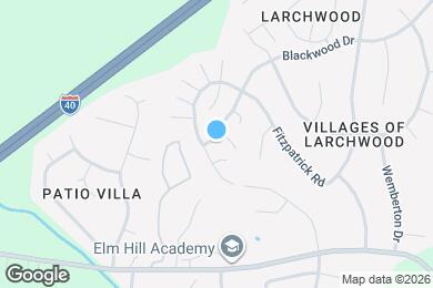Map image of the property - 2805 Blackwood Dr
