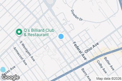 Map image of the property - 1321 Barry Ave
