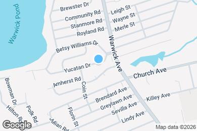 Map image of the property - 28 Yucatan Dr