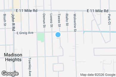 Map image of the property - 26435 Tawas St