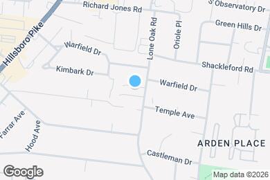 Map image of the property - 107 Westover Park Ct