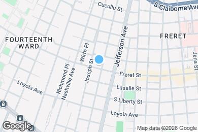 Map image of the property - 2306 Octavia St