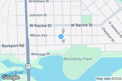 Map image of the property - 612 Cherry St