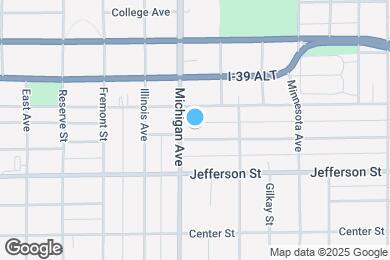 Map image of the property - 2416 Algoma St