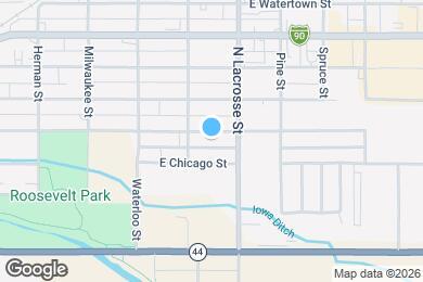 Map image of the property - 515 E New York St