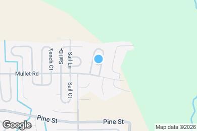 Map image of the property - 1601 Perdido Ct