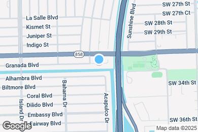 Map image of the property - 7200 Granada Blvd