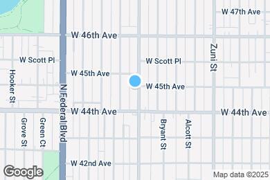 Map image of the property - 4451 N Clay St