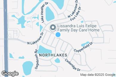 Map image of the property - 3101 Sandspur Dr