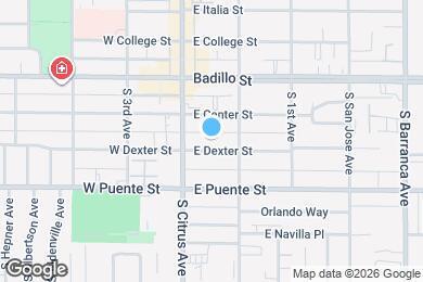 Map image of the property - 139 E Dexter St