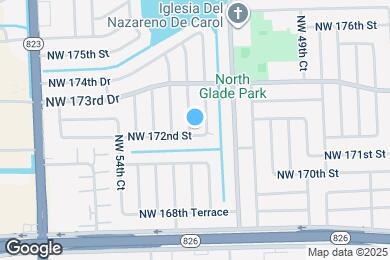 Map image of the property - 17201 NW 53rd Ave