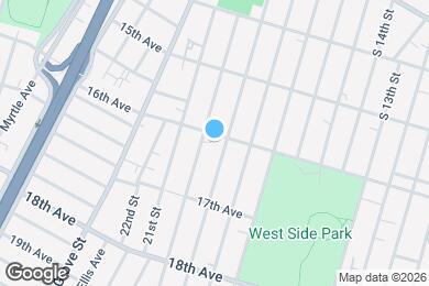 Map image of the property - 318 16th Ave