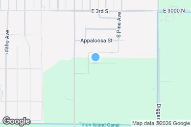 Map image of the property - 423 Poppy St