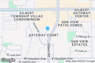 Map image of the property - 1423 N Dana St