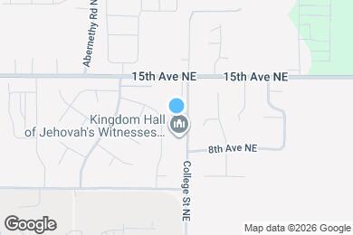 Map image of the property - 919 College Ln NE