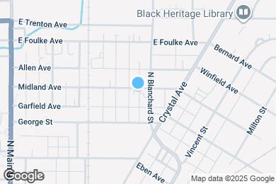 Map image of the property - 347 Midland Ave