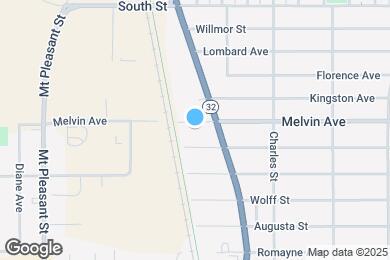 Map image of the property - 1523 Melvin Ave