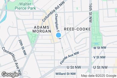Map image of the property - 2298 Champlain St NW