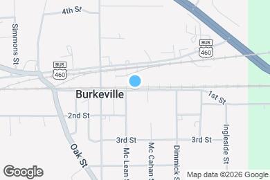 Map image of the property - 412 E Nunnally St