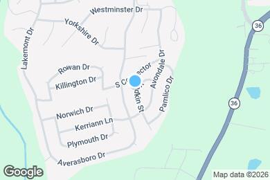 Map image of the property - 104 Yadkin St