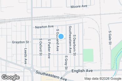 Map image of the property - 3037 Meredith Ave