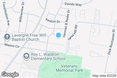 Map image of the property - 3008 Herman B Rader Dr