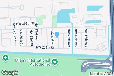 Map image of the property - 20510 NW 21st Ave