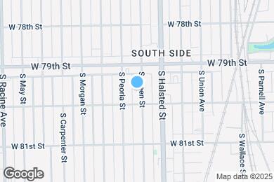 Map image of the property - 7940 S Green St