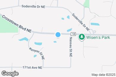 Map image of the property - 2020 Crosstown Blvd NE