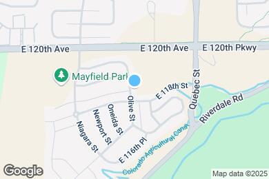 Map image of the property - 11846 Olive St