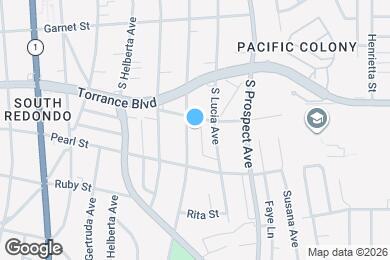 Map image of the property - 404 S Juanita Ave