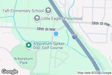 Map image of the property - 2930 Arboretum Cir NW