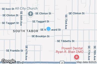 Map image of the property - 7026 SE Woodward