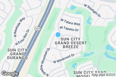 Map image of the property - 20046 N Hearthstone Dr