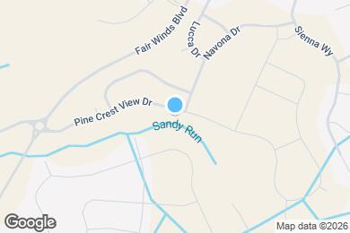 Map image of the property - 183 Pine Crest View Dr