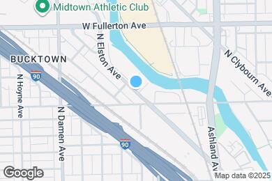 Map image of the property - 2155 N Elston Ave
